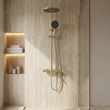 Rea Lungo Stripe Gold Nickel dušo komplektas