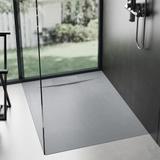 Duschtasse Bazalt Grey 90x90