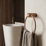 Kupatilski vješalica Ring 64106 SOLO Brush Copper