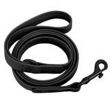 Smycz i obroża dla psa PJ-071 czarna M