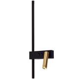 Wandlampe APP1439-W RIGHT BLACK  GOLD