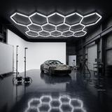 Lampa LED HEXAGON JNH052-H Biała