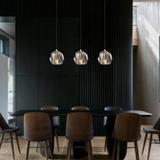 Kristall Deckenlampe Black APP588-3CPR