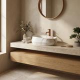 Umywalka nablatowa Rea Zoe Travo