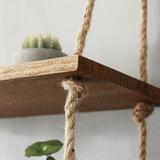 Półka ścienna drewniana 22 WHITE