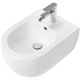 Rea Olivier valkoinen seinälle ripustettava bidee