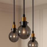 Hängelampe APP1125-3CP Black Gold