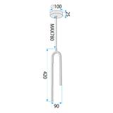 Лампа LED APP1803-CP Brush Gold