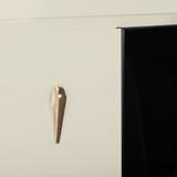 Ensemble de meubles de salle de bain Paris 60cm Beige meuble avec lavabo + miroir + étagère