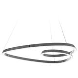 Lampa Sufitowa Wisząca Loop LED + Pilot APP798-cp Chrom