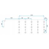 Kurtyna LED z Pilotem (CD005)