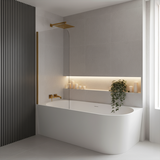 Baignoire d’angle en acrylique Bellanto Slim 170 Gauche