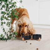 MISKA NA KARMĘ I WODĘ DLA ZWIERZĄT CZARNA 331579