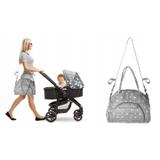 TORBA DO WÓZKA Z PASKIEM ORGANIZER GREY STAR