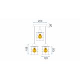 Hängelampe Loft Black 392204