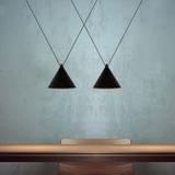 Deckenlampe loft black shine APP548-2CP