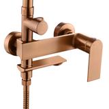 Zestaw Prysznicowy REA STORM MIEDŹ SZCZOTKOWANA