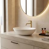 Bathroom faucet Rea Foster Brush Gold High