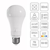 LED-Lampe 5 Lichtfarben GLS E27 230V 10W 5CCT