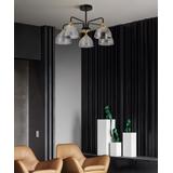 Hängelampe G085-5C BLACK GREY