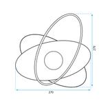 Wandlampe LED APP1432-CW