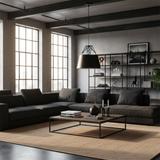 Deckenlampe Metall black APP422-1CP