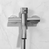 Vanová baterie Rea Lungo Stripe Brush Nickel