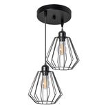 Hängelampe Metall Loft 392196