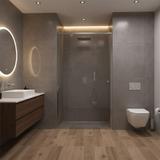 Porta doccia Rea Primo Swing 90 Chrome