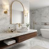 Lavabo da appoggio Rea Linda Granit