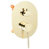 REA OVAL Σετ Ντους Χρυσό ΚΟΥΤΙ