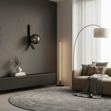 WANDLEUCHTE APP1757-1W SCHWARZCHROM