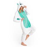 KOMBINEZON KIGURUMI JEDNOROŻEC MINT S
