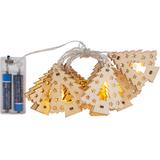 Lampki choinkowe Girlanda LED drewniane choinki CD009