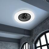 Lampe mit Ventilator APP1552-C BLACK