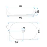Aufsatzwaschbecken Rea Oktawia