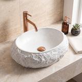 Νιπτήρας  Rea Mika Light Grey 50 x 38 x 15 εκ