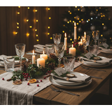 KLAMERKI DREWNIANE 8 SZTUK CHOINKI KL-21X11