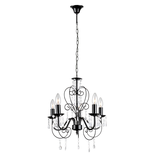 Deckenleuchte EBT010-5CP BLACK