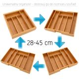 Organizer do szuflady rozsuwany