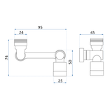 GROZĪJAS PAGARINĀJUMS REA COLT BLACK