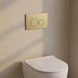 Toilet Flush Button Rea I K011A-Q Gold Brush