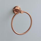 Bathroom hanger Ring 6610 Modern Brush Copper