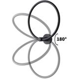 Kúpeľňový vešiak black 332915A MIST 05