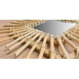 LUSTRO ŚCIENNE BOHO 45CM QDJ071