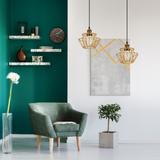 Deckenlampe APP942-1CP Set Gold 36cm