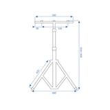Statyw na lampy halogenowe RSL016