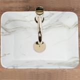 Umywalka Nablatowa REA Kelly Mini Aiax Shiny