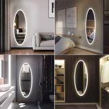 LED sienas spogulis 50x120cm WWA