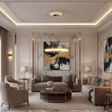 Deckenleuchte G142-CP 50cm GOLD